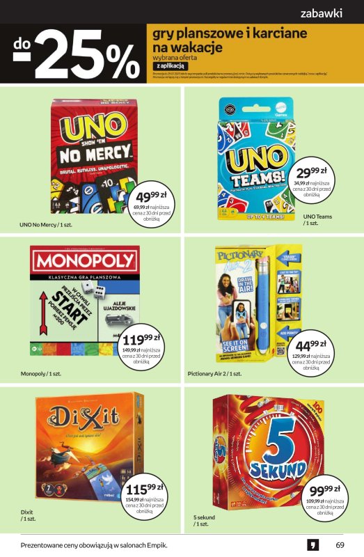 Empik - gazetka promocyjna Tom kultury: zabawki od środy 16.07 do wtorku 29.07 - strona 15