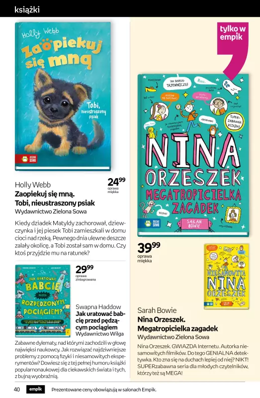 Empik - gazetka promocyjna Tom kultury: książki od środy 16.07 do wtorku 29.07 - strona 40