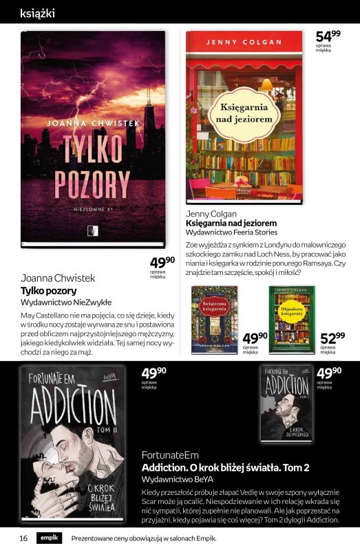 Empik - gazetka promocyjna Tom kultury: książki od środy 16.07 do wtorku 29.07 - strona 16