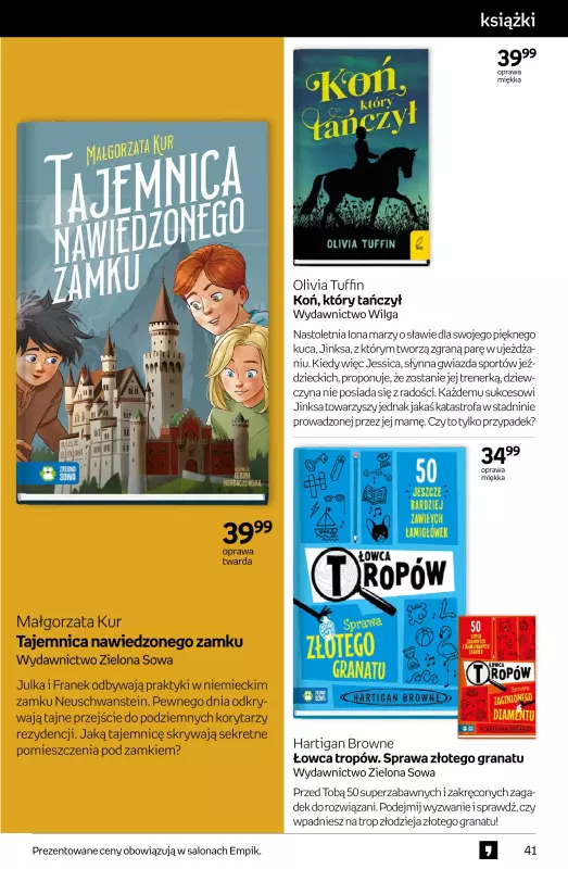 Empik - gazetka promocyjna Tom kultury: książki od środy 16.07 do wtorku 29.07 - strona 41