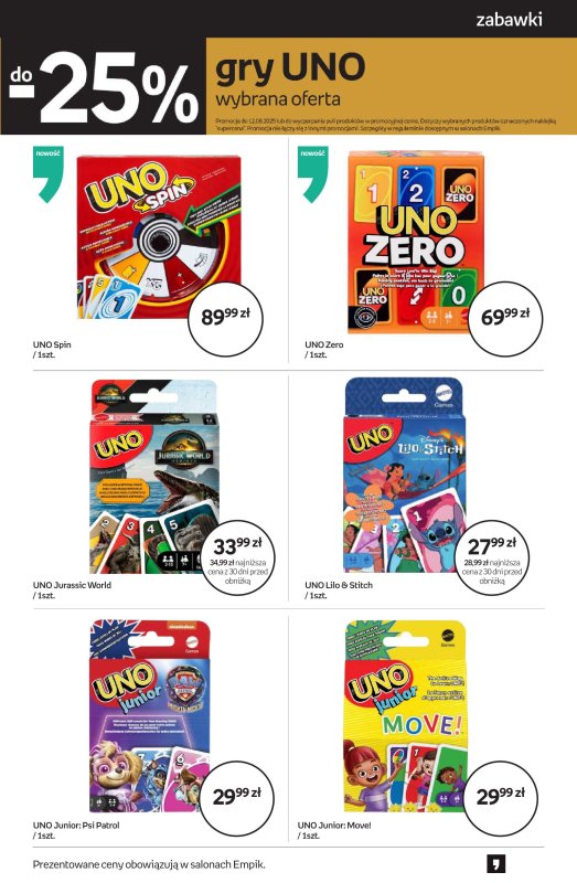Empik - gazetka promocyjna Katalog od środy 30.07 do wtorku 12.08 - strona 2