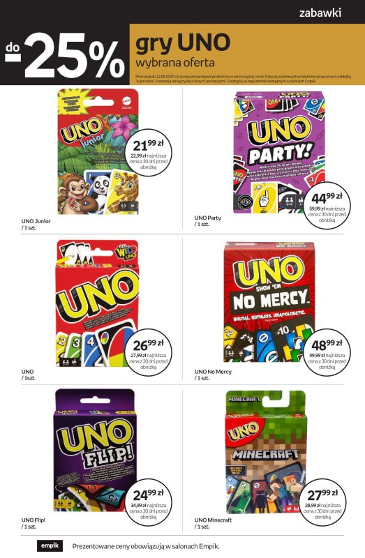 Empik - gazetka promocyjna Katalog od środy 30.07 do wtorku 12.08 - strona 3