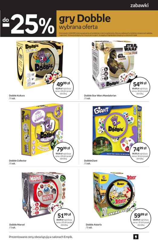 Empik - gazetka promocyjna Katalog od środy 30.07 do wtorku 12.08 - strona 6