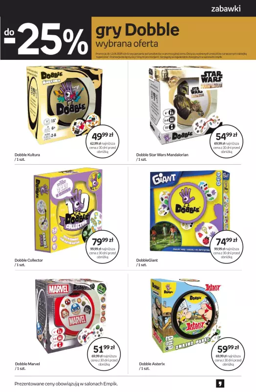 Empik - gazetka promocyjna Katalog od środy 30.07 do wtorku 12.08 - strona 6