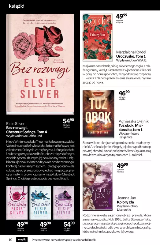Empik - gazetka promocyjna Tom kultury: książki od środy 30.07 do wtorku 12.08 - strona 10