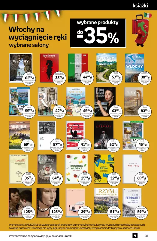 Empik - gazetka promocyjna Tom kultury: książki od środy 30.07 do wtorku 12.08 - strona 31
