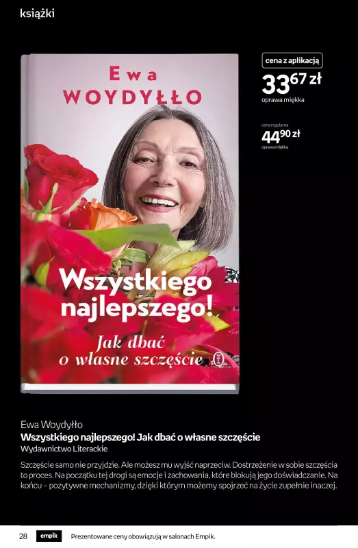 Empik - gazetka promocyjna Tom kultury: książki od środy 30.07 do wtorku 12.08 - strona 28