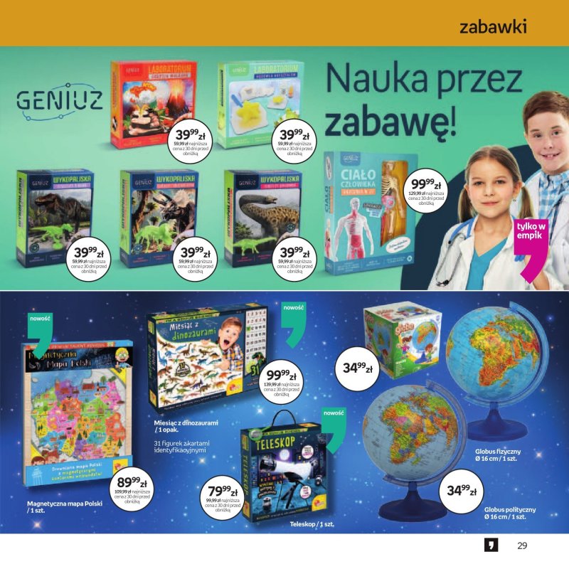 Empik - gazetka promocyjna Witaj w klubie wzorowo przygotowanych od czwartku 14.08 do wtorku 26.08 - strona 29