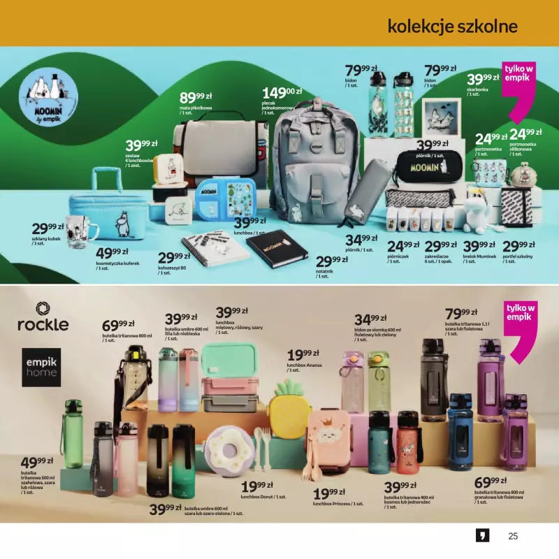 Empik - gazetka promocyjna Witaj w klubie wzorowo przygotowanych od czwartku 14.08 do wtorku 26.08 - strona 25