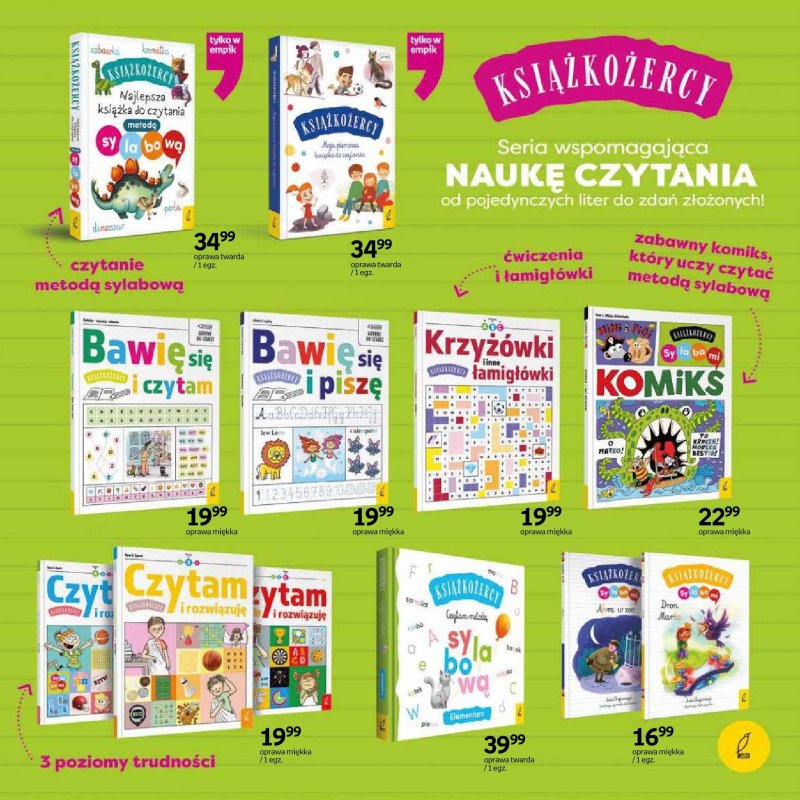 Empik - gazetka promocyjna Witaj w klubie wzorowo przygotowanych od czwartku 14.08 do wtorku 26.08 - strona 30