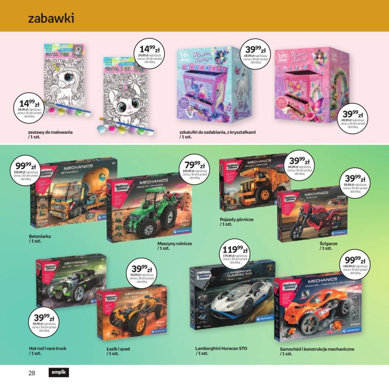 Empik - gazetka promocyjna Witaj w klubie wzorowo przygotowanych od czwartku 14.08 do wtorku 26.08 - strona 28