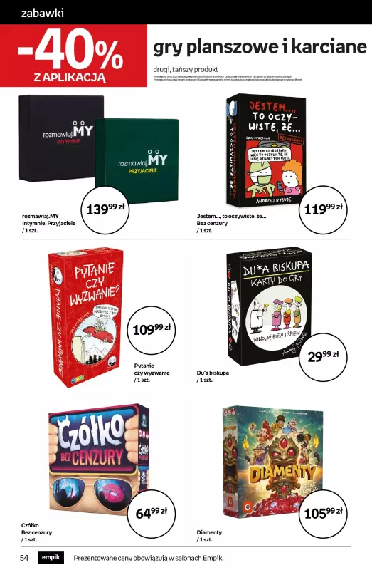Empik - gazetka promocyjna Tom kultury: zabawki   - strona 2