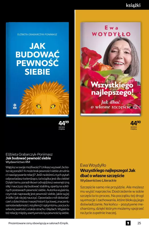 Empik - gazetka promocyjna Tom kultury: książki od czwartku 14.08 do wtorku 26.08 - strona 25