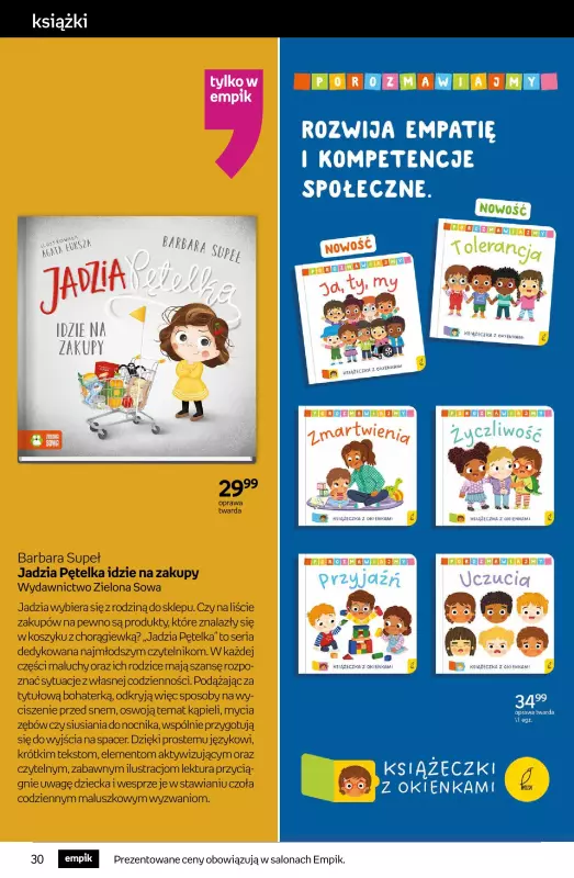 Empik - gazetka promocyjna Tom kultury: książki od czwartku 14.08 do wtorku 26.08 - strona 30