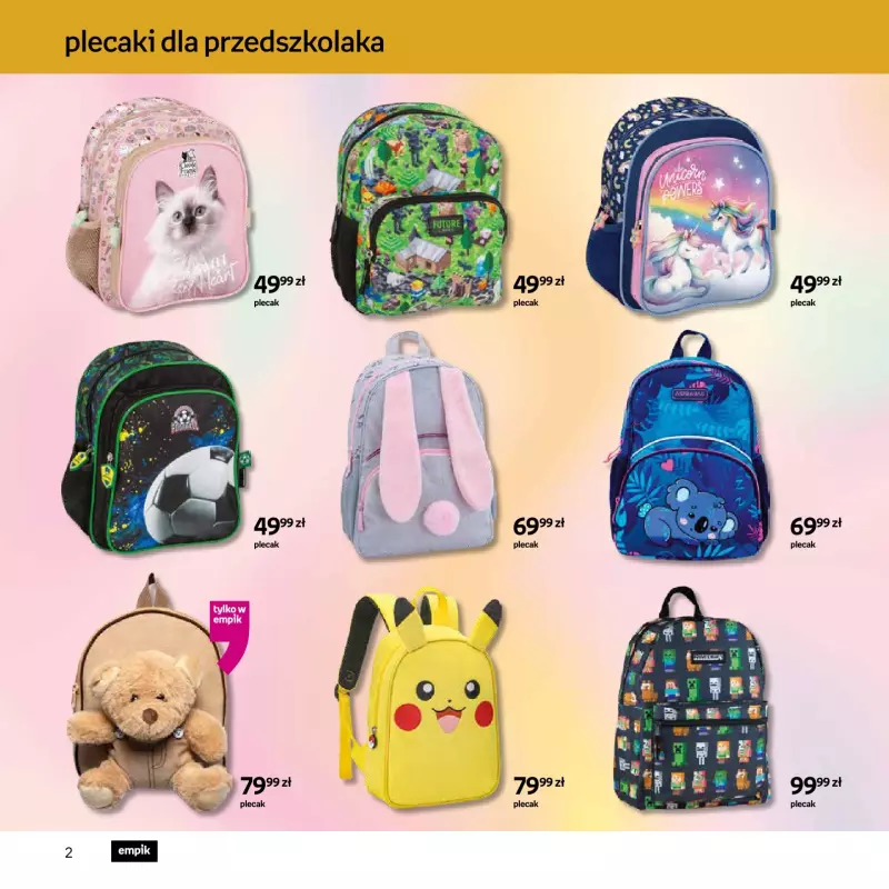 Empik - gazetka promocyjna Witaj w klubie wzorowo przygotowanych   - strona 2