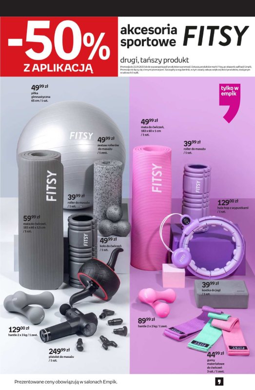 Empik - gazetka promocyjna Złap promocje na domową rozrywkę od środy 10.09 do wtorku 23.09 - strona 5
