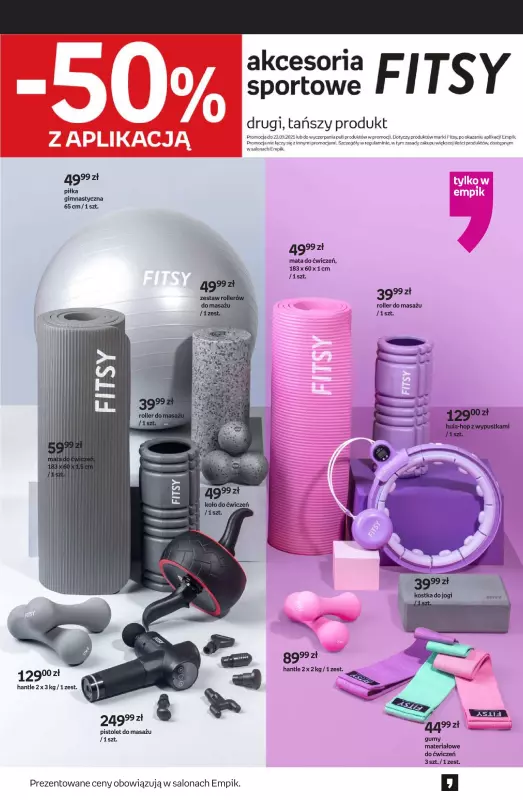 Empik - gazetka promocyjna Złap promocje na domową rozrywkę od środy 10.09 do wtorku 23.09 - strona 5