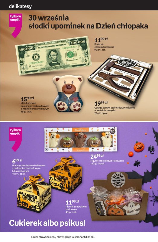 Empik - gazetka promocyjna Jesienne kolekcje od piątku 26.09 do wtorku 14.10 - strona 6