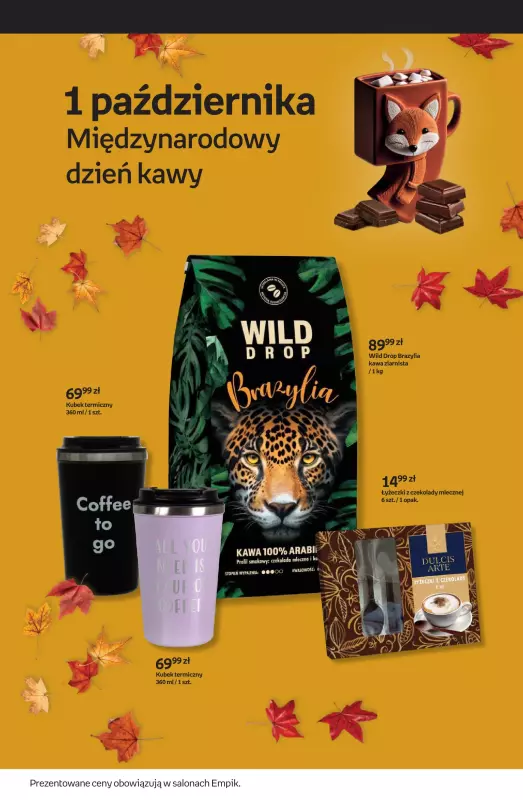 Empik - gazetka promocyjna Jesienne kolekcje od piątku 26.09 do wtorku 14.10 - strona 10
