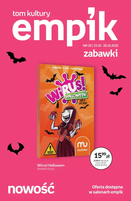 Empik - gazetka promocyjna Tom kultury: zabawki  