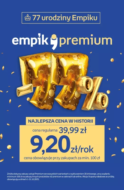 Empik - gazetka promocyjna Urodzinowe promocje w Empik!   - strona 3