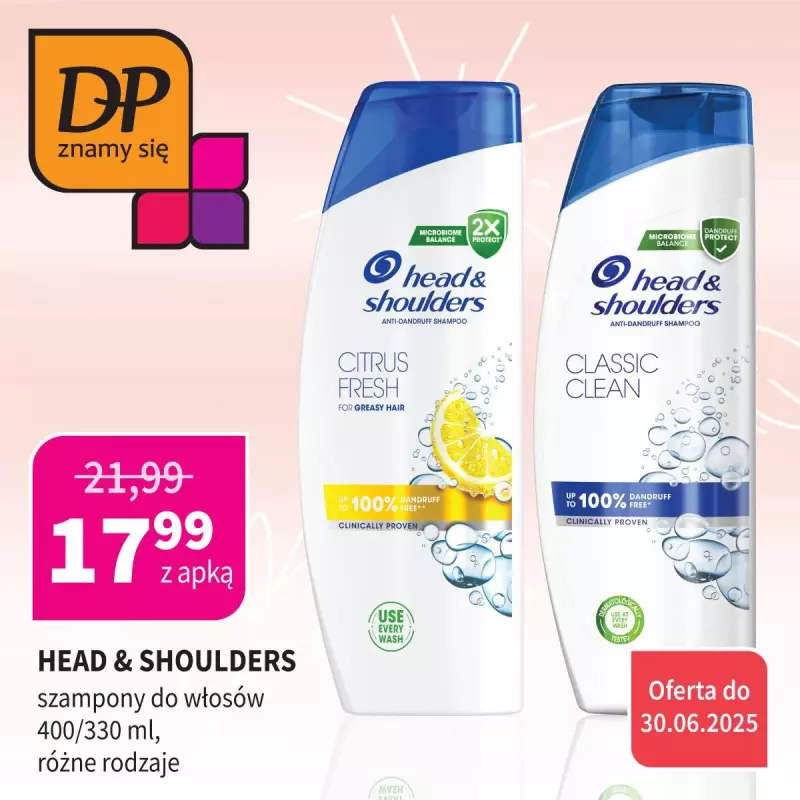 Drogerie Polskie - gazetka promocyjna Promocje Klub DP od niedzieli 08.06 do poniedziałku 30.06