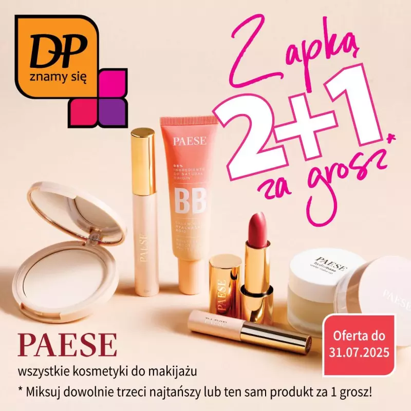 Drogerie Polskie - gazetka promocyjna Promocje Klub DP od niedzieli 06.07 do czwartku 31.07