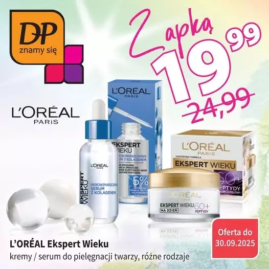 Drogerie Polskie - gazetka promocyjna Promocje Klub DP od piątku 05.09 do wtorku 30.09