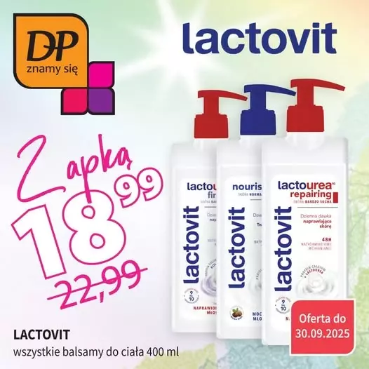 Drogerie Polskie - gazetka promocyjna Promocje Klub DP od wtorku 09.09 do wtorku 30.09