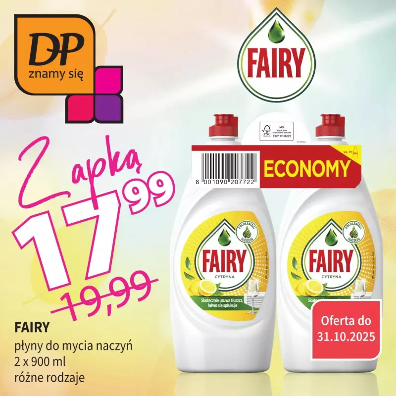 Drogerie Polskie - gazetka promocyjna Promocje Klub DP od piątku 10.10 do piątku 31.10