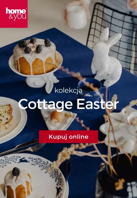 home&you - gazetka promocyjna Kolekcja Cottage Easter od środy 13.03 do wtorku 19.03