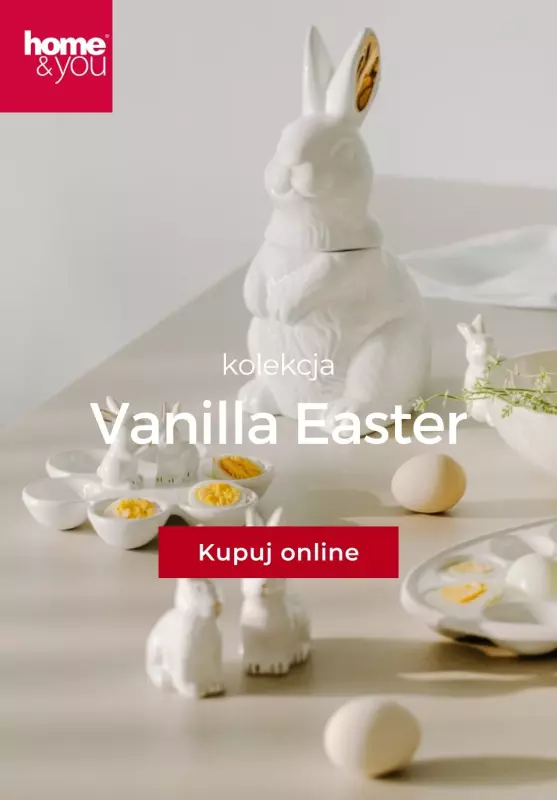 home&you - gazetka promocyjna Kolekcja Vanilla Easter od poniedziałku 18.03 do poniedziałku 25.03
