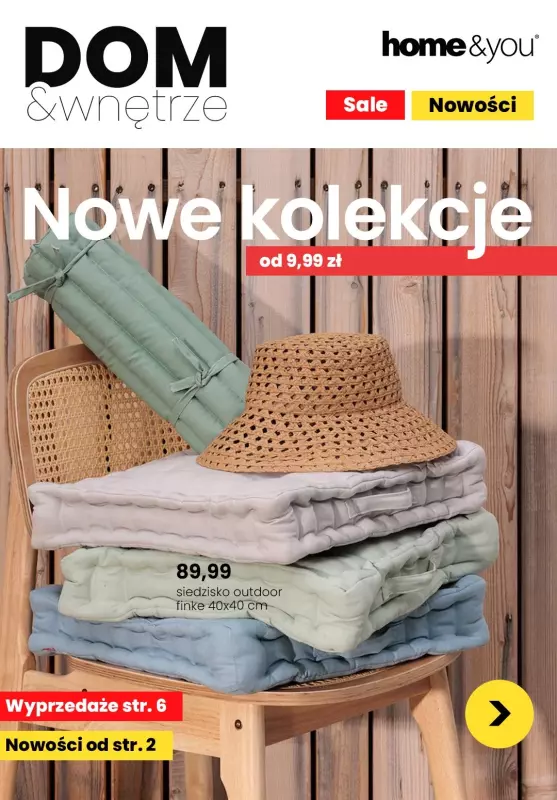 home&you - gazetka promocyjna Dom i Wnętrze I Nowe kolekcje od 4,79 zł od piątku 14.06 do czwartku 20.06