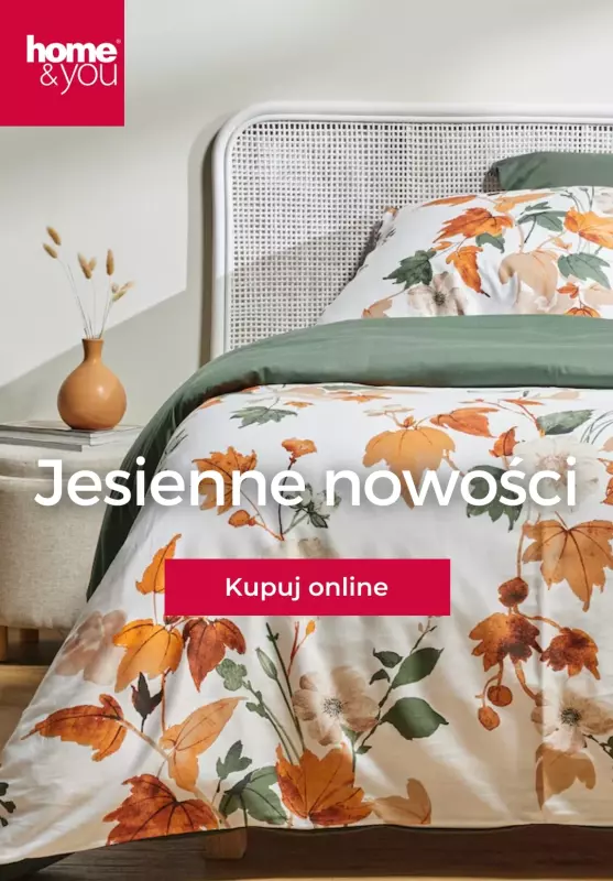 home&you - gazetka promocyjna Jesienne nowości od poniedziałku 26.08 do niedzieli 01.09