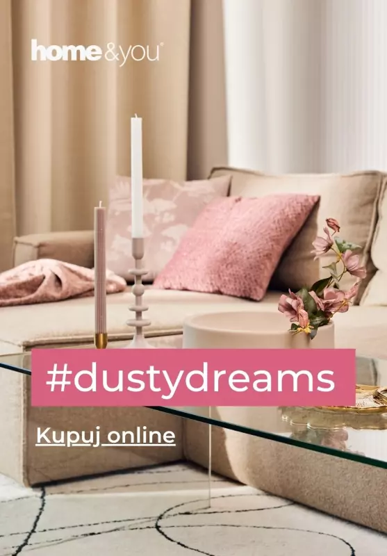 home&you - gazetka promocyjna Kolekcja #dustydreams od środy 28.08 do środy 11.09