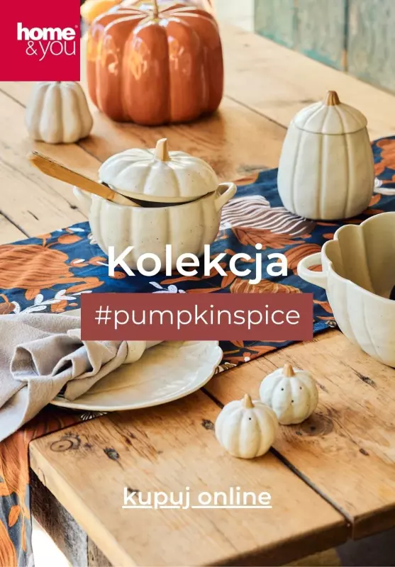 home&you - gazetka promocyjna Kolekcja #pumpkinspice od środy 11.09 do wtorku 17.09