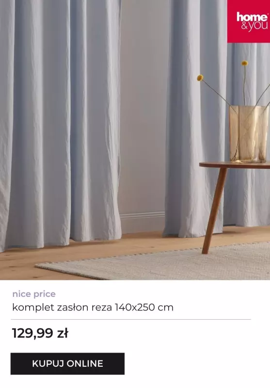 home&you - gazetka promocyjna NICE PRICE - produkty w atrakcyjnych cenach! od poniedziałku 16.09 do niedzieli 22.09 - strona 11