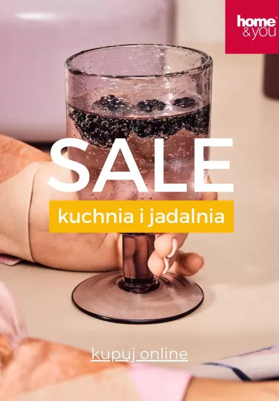 home&you - gazetka promocyjna SALE: kuchnia i jadalnia od poniedziałku 30.09 do poniedziałku 07.10