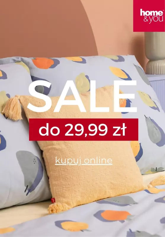 home&you - gazetka promocyjna SALE do 29,99 zł od środy 09.10 do środy 16.10