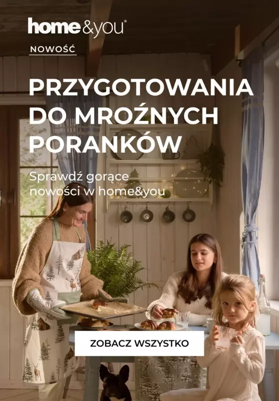 home&you - gazetka promocyjna Zimowe nowości od wtorku 15.10 do czwartku 24.10