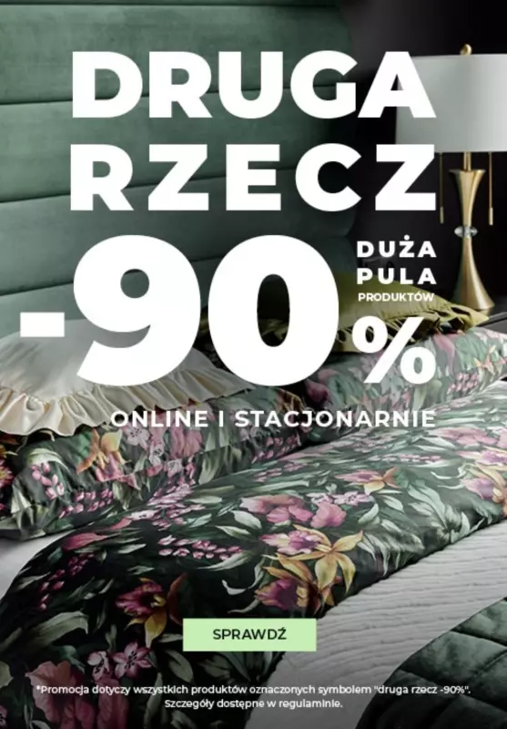 home&you - gazetka promocyjna DRUGA RZECZ -90% od piątku 18.10 do poniedziałku 21.10