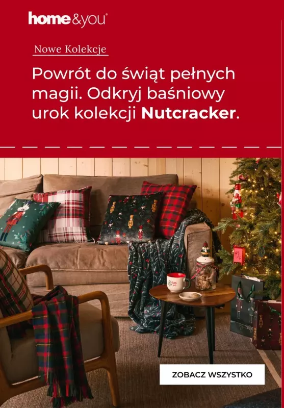 home&you - gazetka promocyjna Kolekcja Nutcracker od czwartku 07.11 do niedzieli 17.11