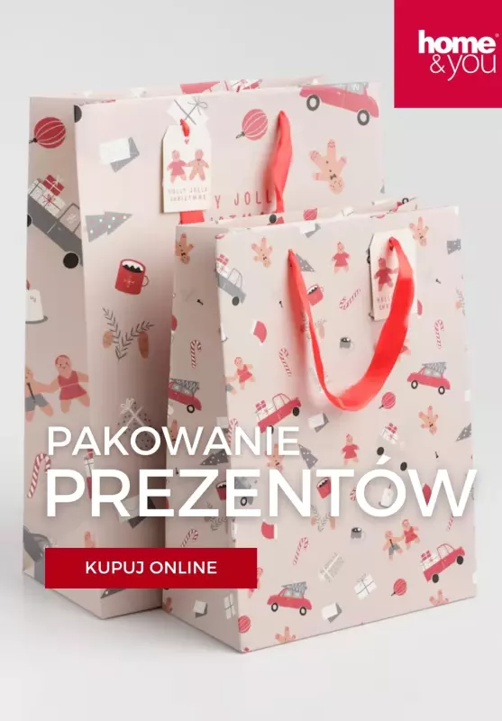 home&you - gazetka promocyjna Pakowanie prezentów! od niedzieli 17.11 do niedzieli 24.11