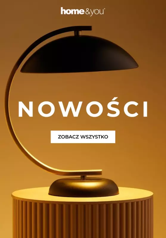 home&you - gazetka promocyjna NOWOŚCI od piątku 10.01 do niedzieli 19.01