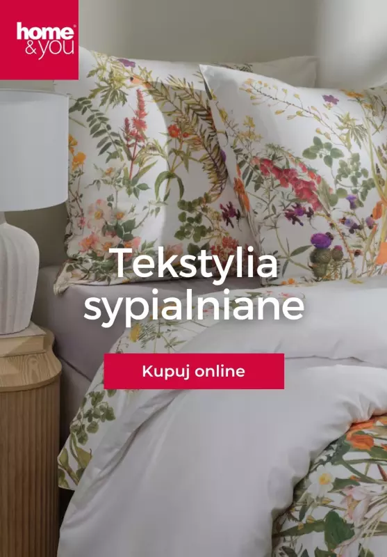 home&you - gazetka promocyjna Tekstylia sypialniane od środy 15.01 do piątku 24.01