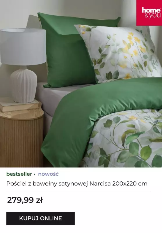 home&you - gazetka promocyjna Pościel od 129,99 zł - NOWOŚCI od wtorku 25.02 do środy 05.03 - strona 5