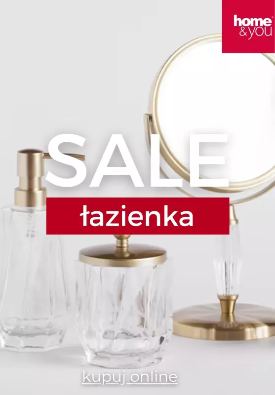 home&you - gazetka promocyjna SALE: łazienka od poniedziałku 10.03 do niedzieli 16.03