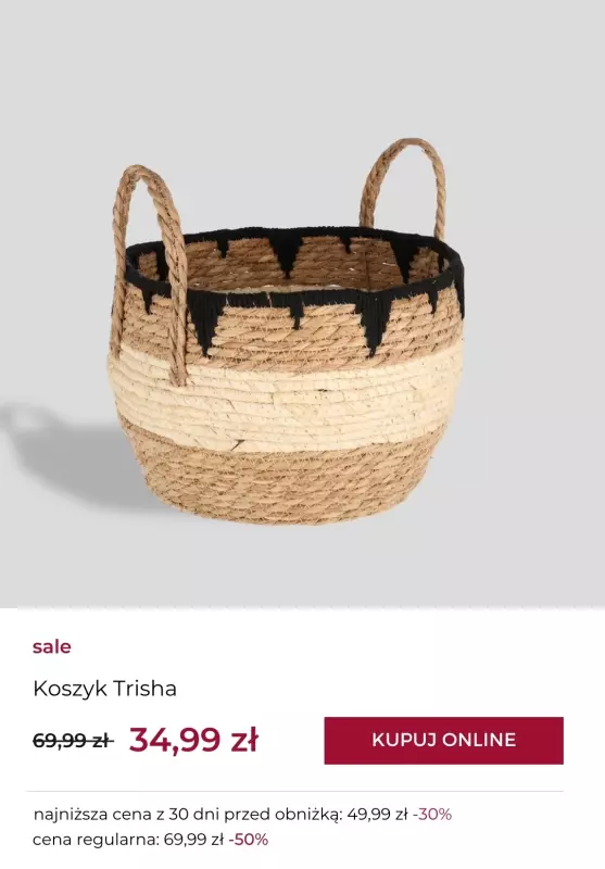 home&you - gazetka promocyjna Do -70% dekoracje od poniedziałku 28.04 do niedzieli 11.05 - strona 5