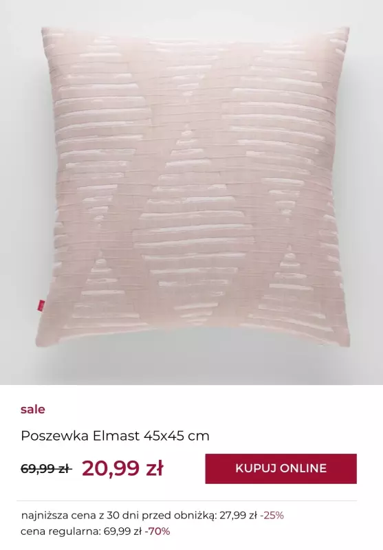 home&you - gazetka promocyjna Do -70% tekstylia domowe od wtorku 29.04 do środy 07.05 - strona 10