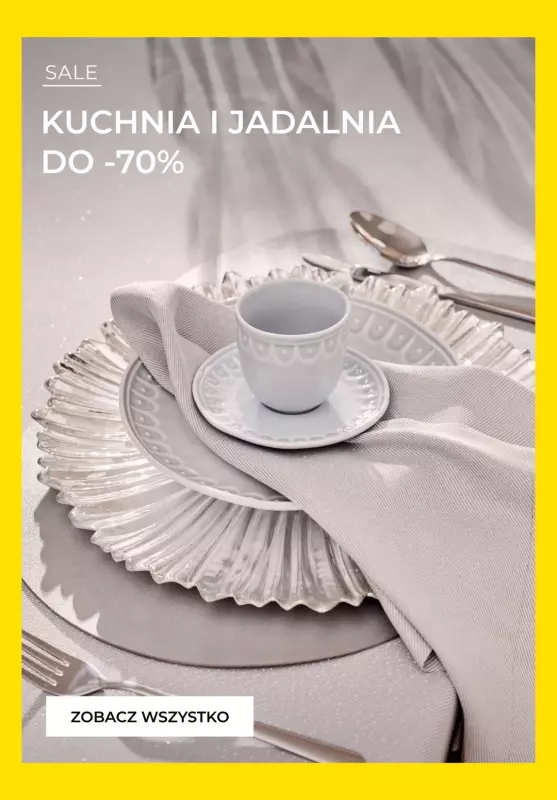 home&you - gazetka promocyjna Do -70% kuchnia i jadalnia od poniedziałku 05.05 do niedzieli 11.05